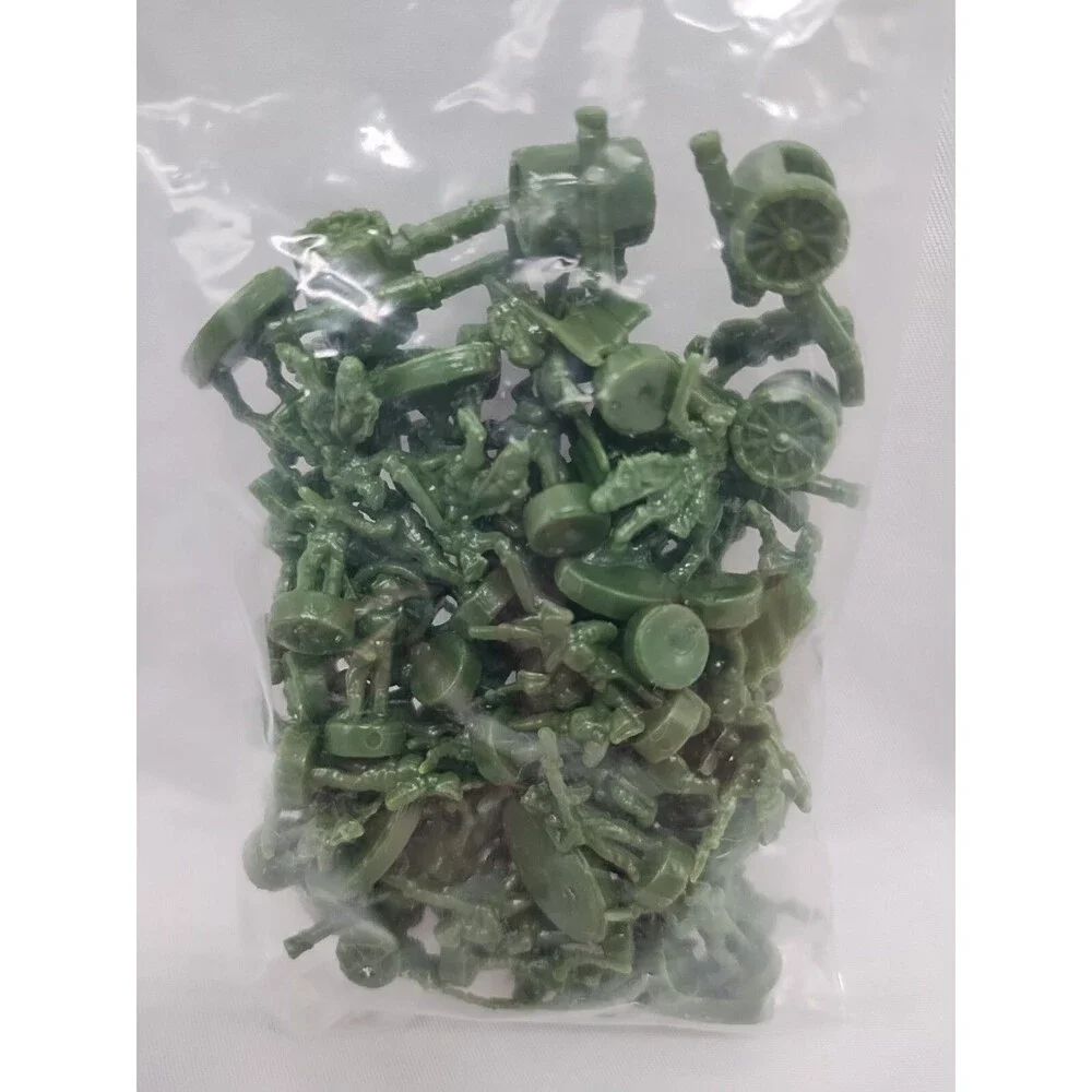 Sealed Set Of (60) 2003 Risk Green Board Game Player Pieces